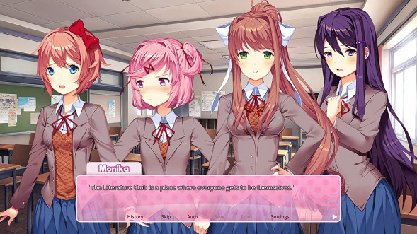 Игра Doki Doki Literature Club Plus! [PS5, русские субтитры] в Ростове-на-Дону