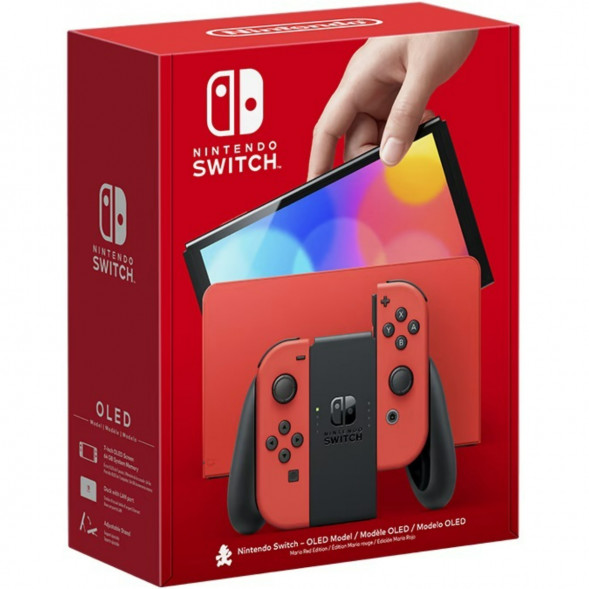 Игровая приставка Nintendo Switch OLED 64 ГБ, Mario Red Edition в Ростове-на-Дону