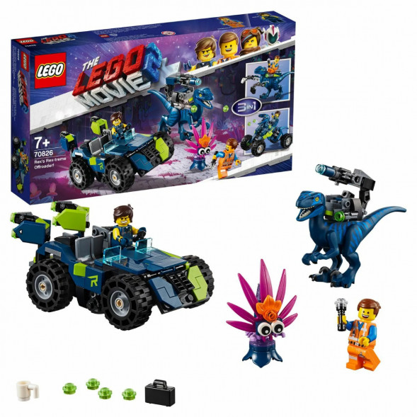 Конструктор LEGO Movie 70826 Рэкстремальный внедорожник Рэкса в Ростове-на-Дону