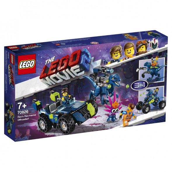 Конструктор LEGO Movie 70826 Рэкстремальный внедорожник Рэкса в Ростове-на-Дону