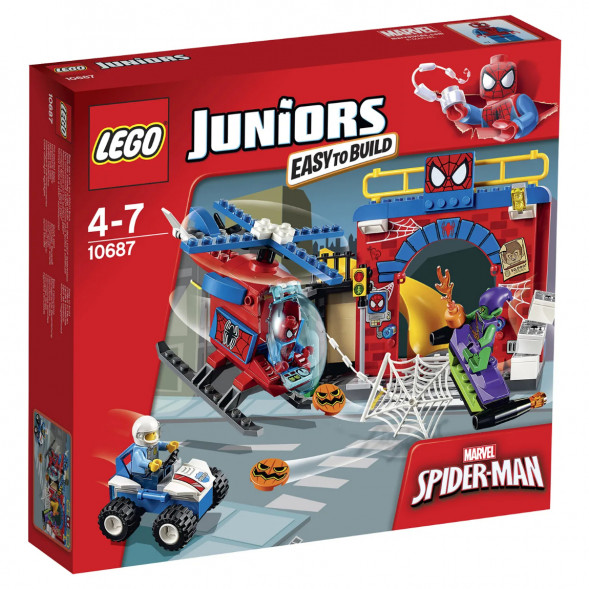 Конструктор LEGO Juniors 10687 Убежище Человека-паука в Ростове-на-Дону