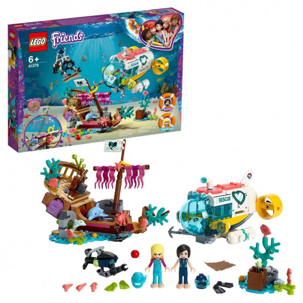 Конструктор LEGO Friends 41378 Спасение дельфинов в Ростове-на-Дону