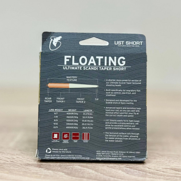 Рыболовная леска Scientific Anglers UST Short St-10/11-f Floating 125017 в Ростове-на-Дону