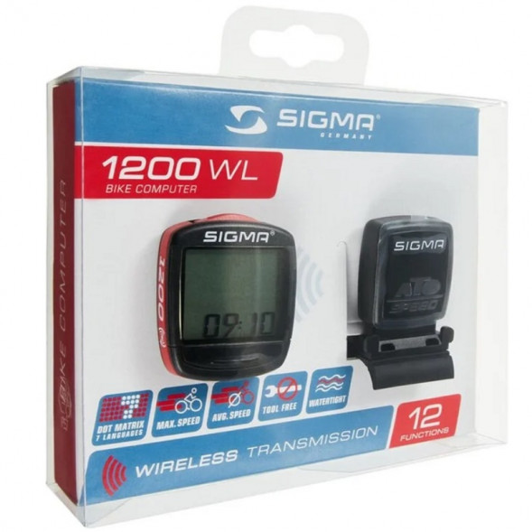 Велокомпьютер беспроводной 12 функций Sigma BC 1200 WL в Ростове-на-Дону