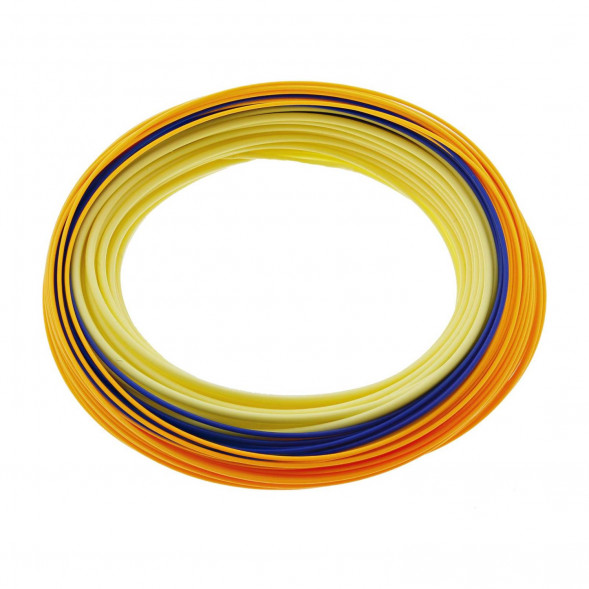 Леска RIO Premier Dart V2.0 Float WF7F/S3, Black/Yellow/Blue/Orange в Ростове-на-Дону