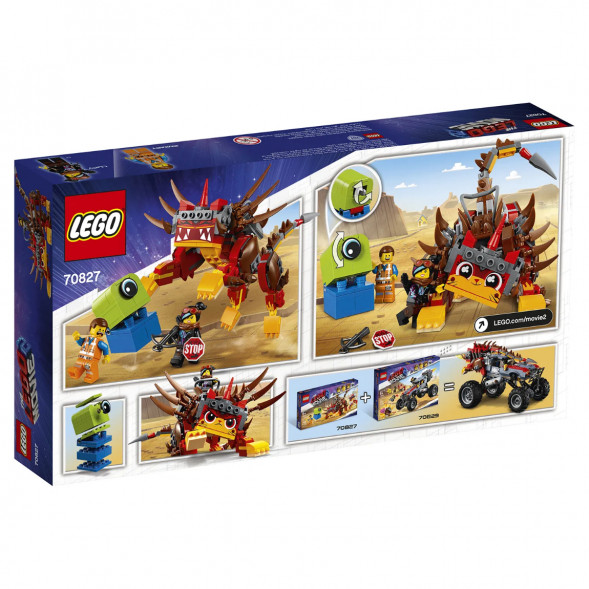Конструктор LEGO Movie 70827 Ультра-Киса и воин Люси в Ростове-на-Дону