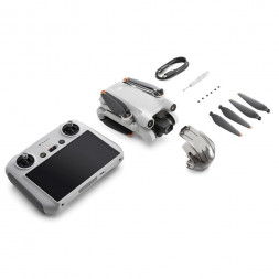 Квадрокоптер DJI Mini 3 Pro (DJI RC), серый