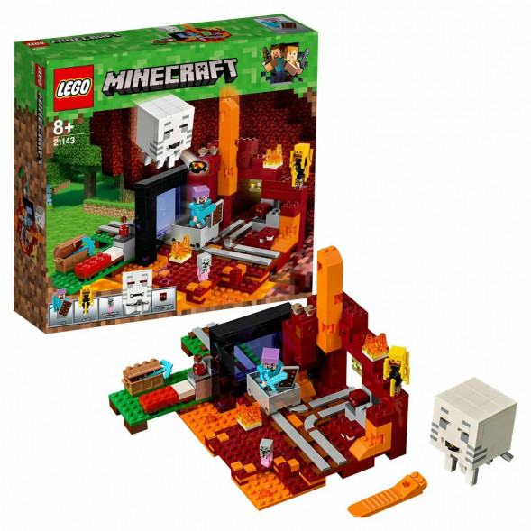 Конструктор LEGO Minecraft 21143 Портал в Подземелье  в Ростове-на-Дону