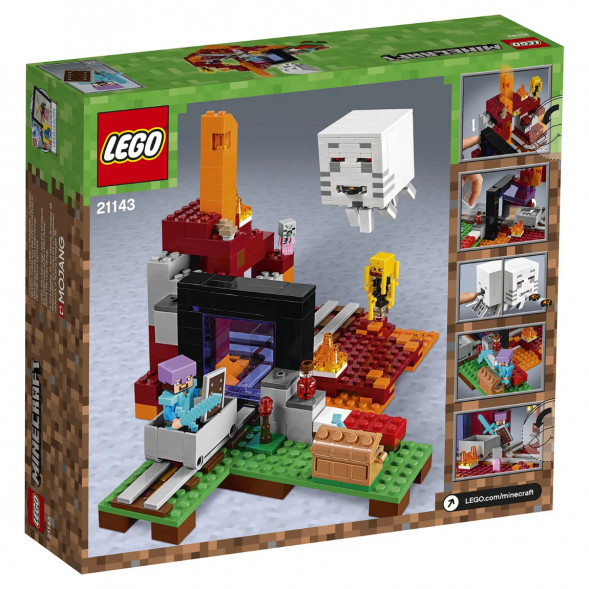 Конструктор LEGO Minecraft 21143 Портал в Подземелье  в Ростове-на-Дону