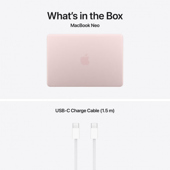 Ноутбук Apple MacBook Neo MHFJ4 (A18 Pro 5-Core GPU, 8/512GB), Розовый/Blush в Ростове-на-Дону