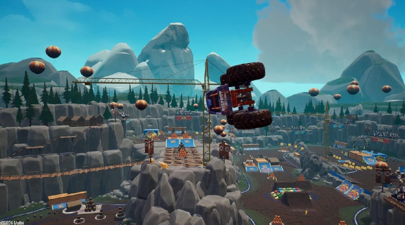 Игра Hot Wheels Monster Trucks: Stunt Mayhem [Nintendo Switch, английская версия] в Ростове-на-Дону