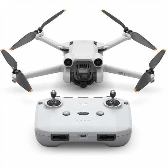 Квадрокоптер DJI Mini 3 Pro (DJI RC-N1), серый в Ростове-на-Дону