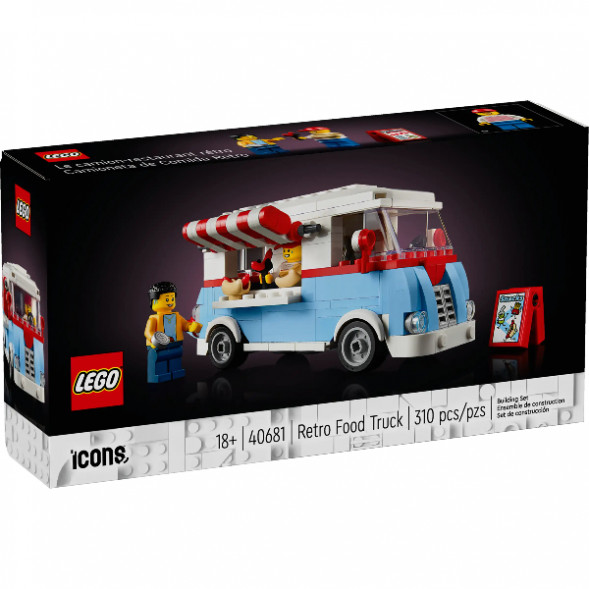 Конструктор LEGO Icons 40681 Ретро фуд трак в Ростове-на-Дону