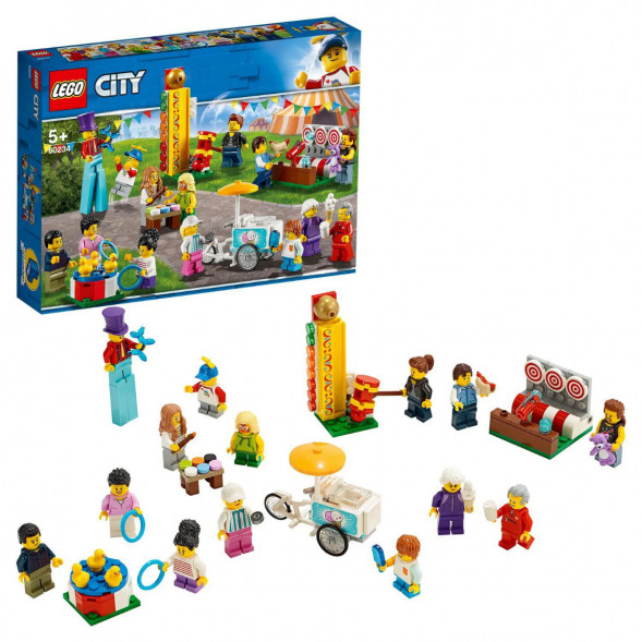 Конструктор LEGO City Town 60234 Комплект минифигурок Весёлая ярмарка в Ростове-на-Дону