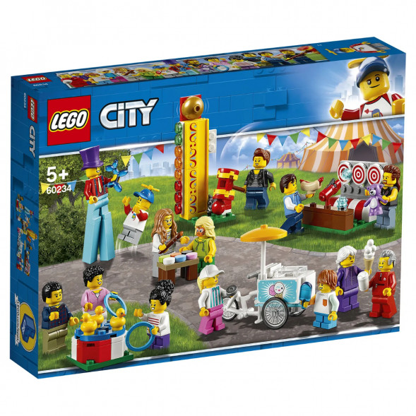 Конструктор LEGO City Town 60234 Комплект минифигурок Весёлая ярмарка в Ростове-на-Дону