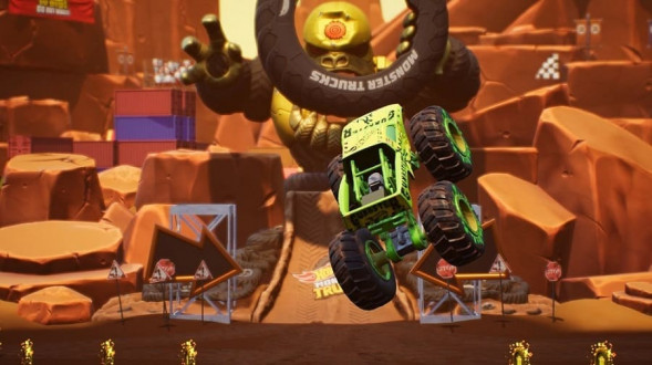 Игра Hot Wheels Monster Trucks: Stunt Mayhem [PS4, английская версия] в Ростове-на-Дону
