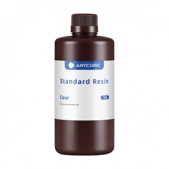 Фотополимерная смола Anycubic Standard Resin для 3D принтера Прозрачная (Clear), 1 кг в Ростове-на-Дону
