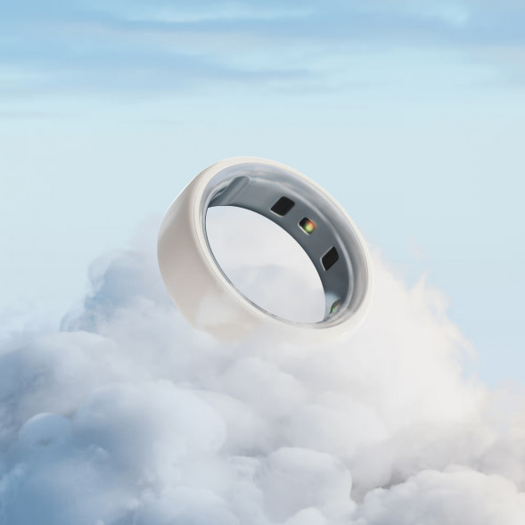 Умное кольцо Oura Ring 4 Ceramic (размер 8), Облако/Cloud в Ростове-на-Дону