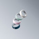 Умное кольцо Oura Ring 4 Ceramic (размер 8), Облако/Cloud в Ростове-на-Дону