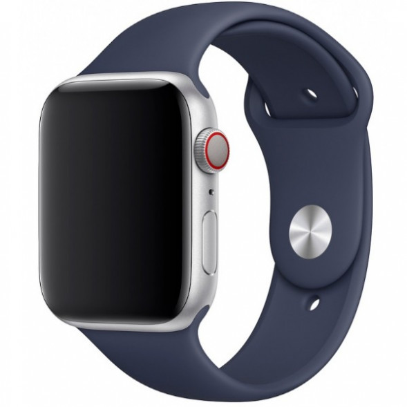 Ремешок для Apple Watch 44mm Midnight Blue Sport Band (MTPX2ZM/A), тёмно-синий в Ростове-на-Дону