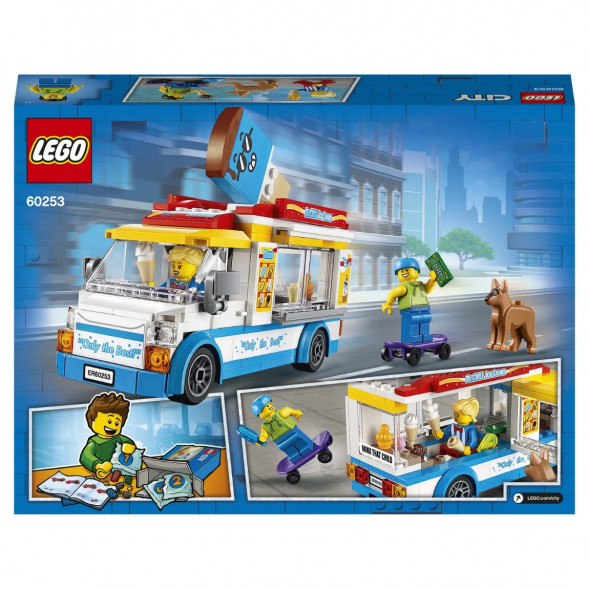 Конструктор LEGO City Great Vehicles 60253 Грузовик мороженщика в Ростове-на-Дону