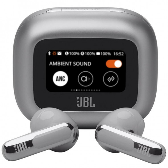 Беспроводные наушники JBL Live Flex 3, Silver в Ростове-на-Дону