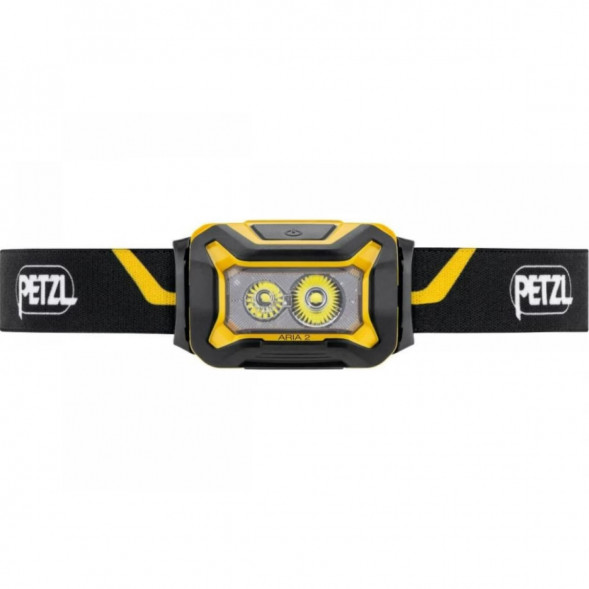 Налобный фонарь Petzl ARIA 2, черно-желтый в Ростове-на-Дону