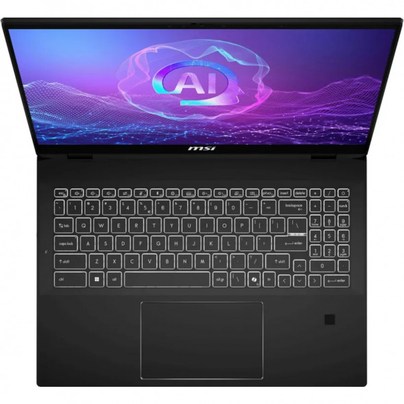Ноутбук трансформер MSI Summit 16 AI Evo A2HMTG-057RU (16&amp;quot;, IPS, Intel Core Ultra 7 255H 2ГГц, 16 ядер, 16ГБ LPDDR5, 1ТБ SSD, Intel Arc 140T, Windows 11 Home), черный в Ростове-на-Дону