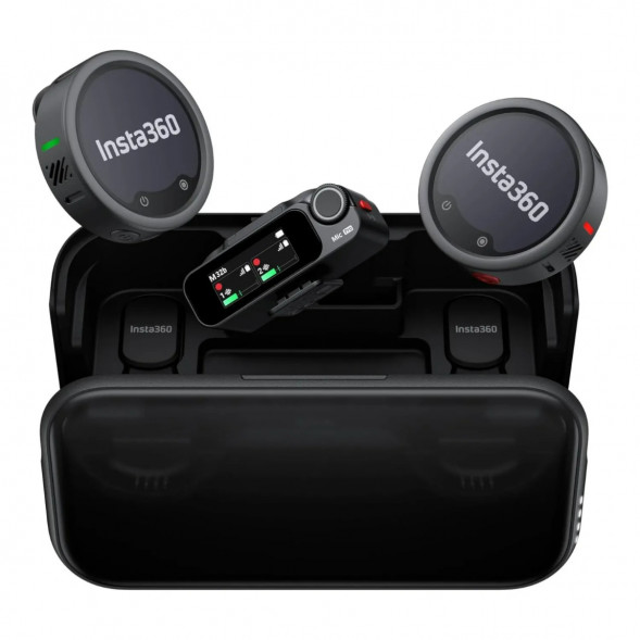 Беспроводной микрофон Insta360 Mic Pro (2TX + 1RX) в Ростове-на-Дону