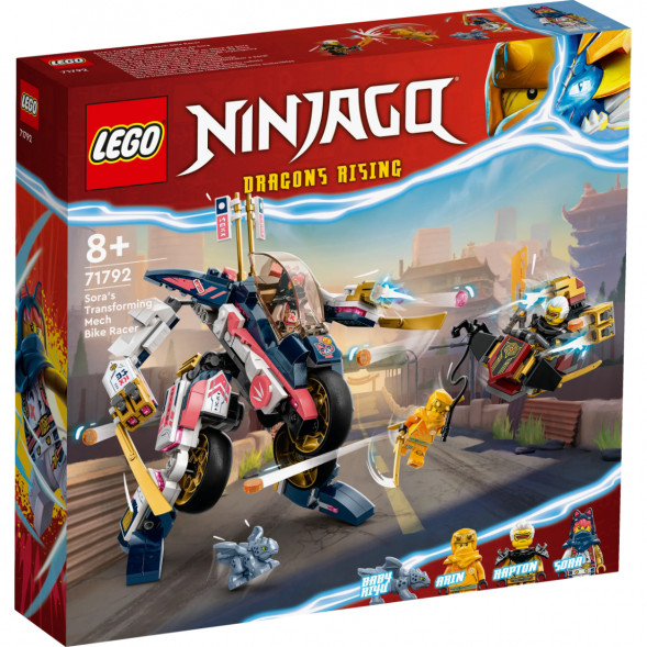 Конструктор LEGO Ninjago 71792 Байк-трансформер Соры в Ростове-на-Дону