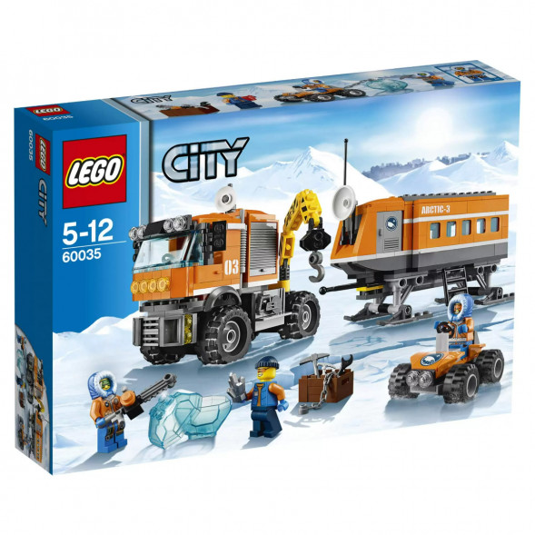 Конструктор LEGO City 60035 Передвижная арктическая станция в Ростове-на-Дону