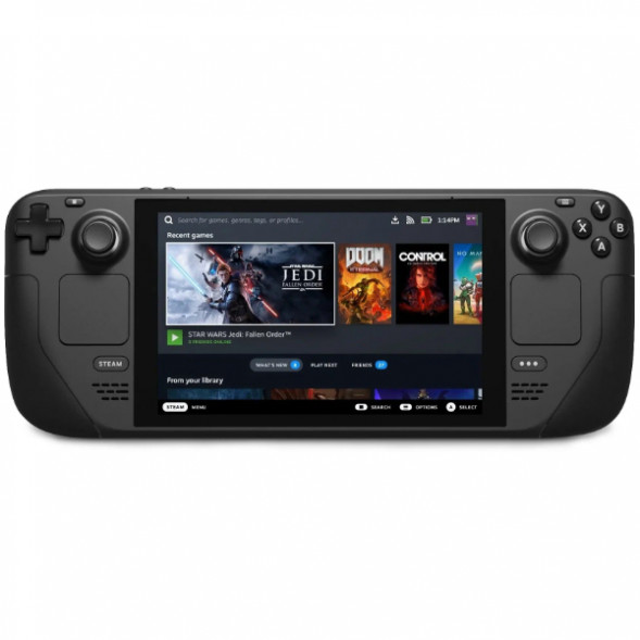 Игровая приставка Valve Steam Deck 64 ГБ SSD, черный в Ростове-на-Дону
