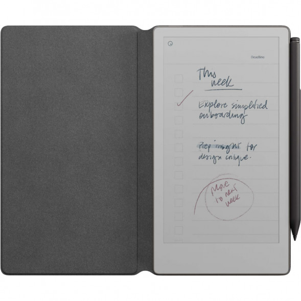 Графический планшет reMarkable Paper Pro Move + Стилус MarkerPlus + Чехол BookFolio Premium Leather, Black в Ростове-на-Дону
