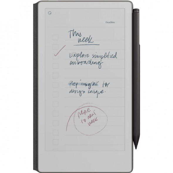Графический планшет reMarkable Paper Pro Move + Стилус MarkerPlus + Чехол BookFolio Premium Leather, Black в Ростове-на-Дону