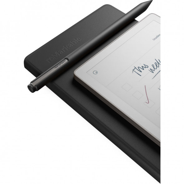 Графический планшет reMarkable Paper Pro Move + Стилус MarkerPlus + Чехол BookFolio Premium Leather, Black в Ростове-на-Дону