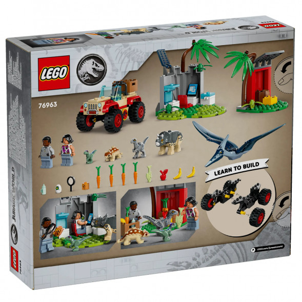 Конструктор LEGO Jurassic World 76963 Центр спасения детенышей динозавров в Ростове-на-Дону