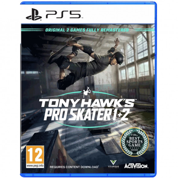 Игра Tony Hawk&amp;#039;s Pro Skater 1+2 [PS5, английская версия] в Ростове-на-Дону