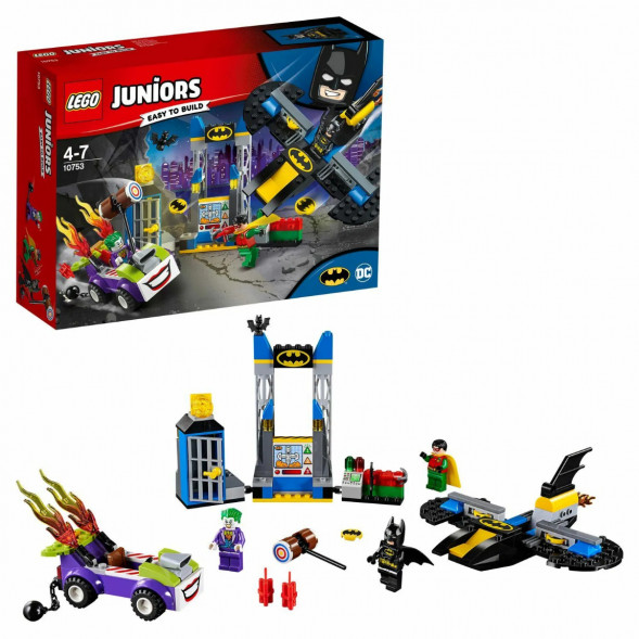 Конструктор LEGO Juniors 10753 Нападение Джокера на Бэтпещеру в Ростове-на-Дону
