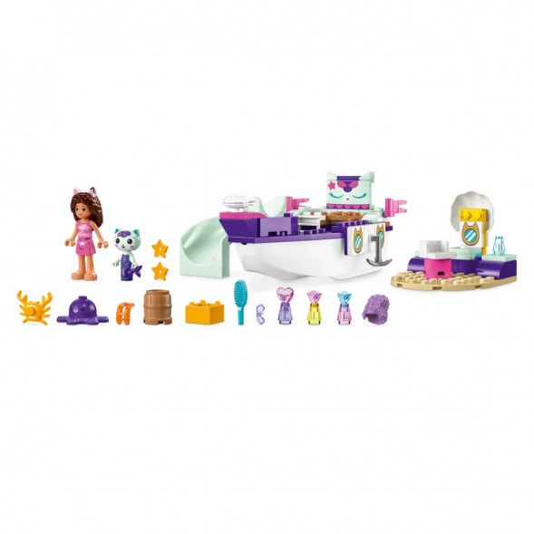 Конструктор LEGO Gabby&amp;#039;s Dollhouse 10786 Корабль и спа Габби и МерКэта в Ростове-на-Дону