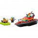 Конструктор LEGO City 60373 &amp;quot;Пожарно-спасательная лодка&amp;quot;, 144 деталей в Ростове-на-Дону