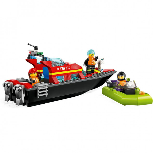 Конструктор LEGO City 60373 &amp;quot;Пожарно-спасательная лодка&amp;quot;, 144 деталей в Ростове-на-Дону