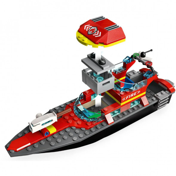 Конструктор LEGO City 60373 &amp;quot;Пожарно-спасательная лодка&amp;quot;, 144 деталей в Ростове-на-Дону
