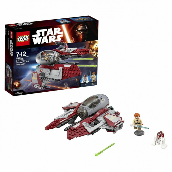 Конструктор LEGO Star Wars 75135 Перехватчик джедаев Оби-Вана Кеноби в Ростове-на-Дону