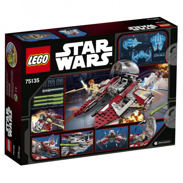 Конструктор LEGO Star Wars 75135 Перехватчик джедаев Оби-Вана Кеноби в Ростове-на-Дону
