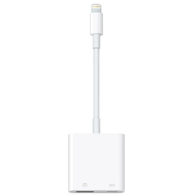Разъем Apple Lightning - USB/Lightning, белый в Ростове-на-Дону