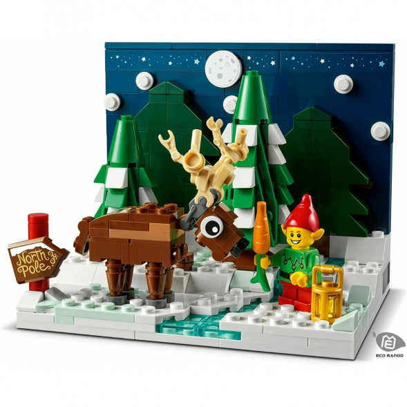 Конструктор LEGO 40484 Перед домом Деда Мороза в Ростове-на-Дону