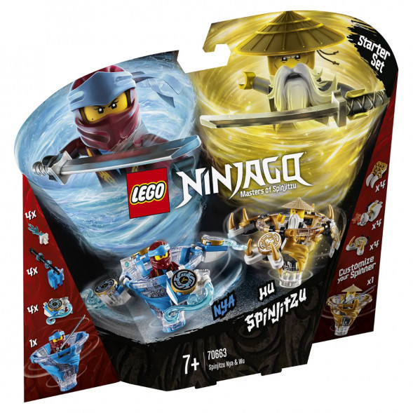 Конструктор LEGO Ninjago 70663 Ния и Ву: мастера Кружитцу в Ростове-на-Дону