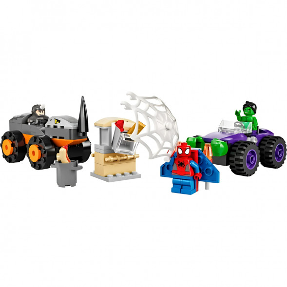 Конструктор LEGO Super Heroes 10782 Схватка Халка и Носорога на грузовиках в Ростове-на-Дону