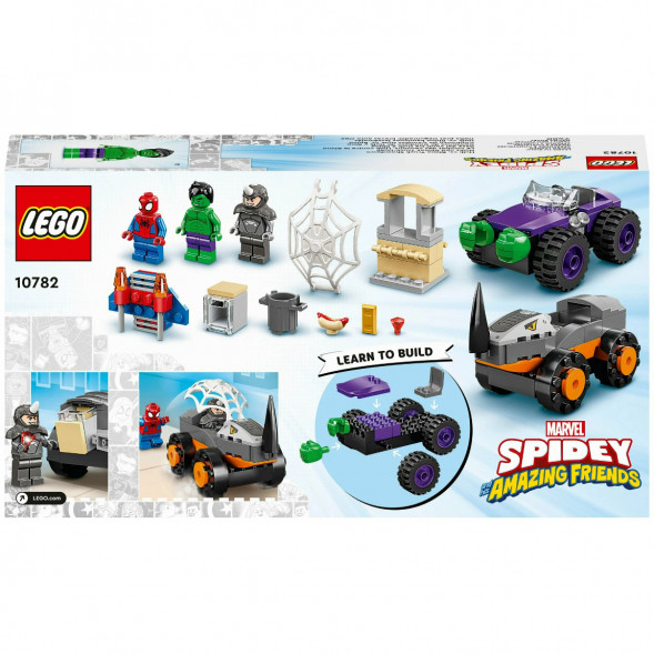 Конструктор LEGO Super Heroes 10782 Схватка Халка и Носорога на грузовиках в Ростове-на-Дону