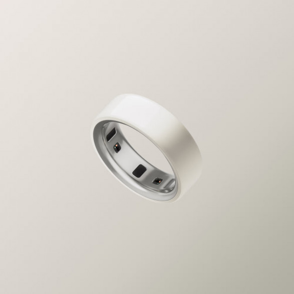 Умное кольцо Oura Ring 4 Ceramic (размер 11), Облако/Cloud в Ростове-на-Дону